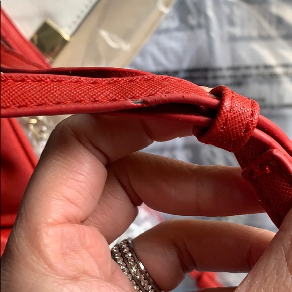 Kelly & Katie Mini Red Bucket Bag - Picture 8 of 8